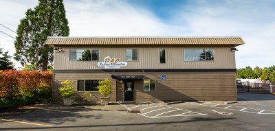 D & O Garbage, stormwater system & landscape, Salem, Oregon, EarthTech D & O Garbage, stormwater system & landscape, Salem, Oregon, EarthTech