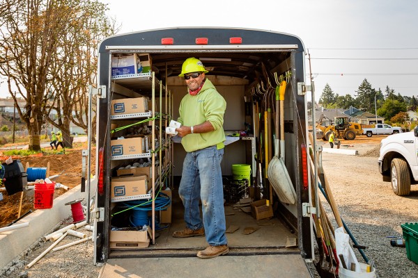 Preparing for Pipes - Tools Preparing to install pipes